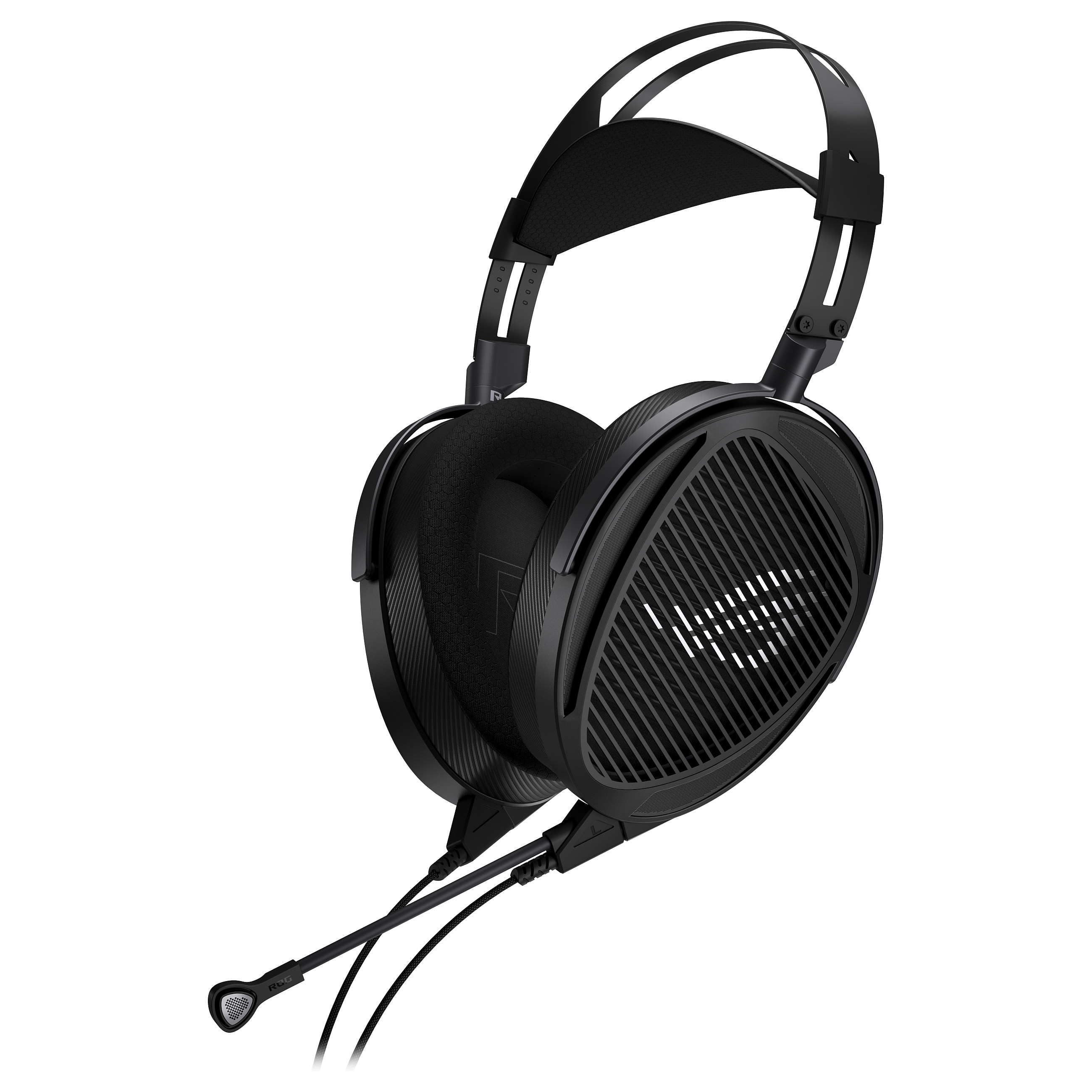 Kufje Gaming ASUS ROG Kithara / Wired / 3.5mm / 100mm / Planar Magnetic / Mikrofon - Zezë