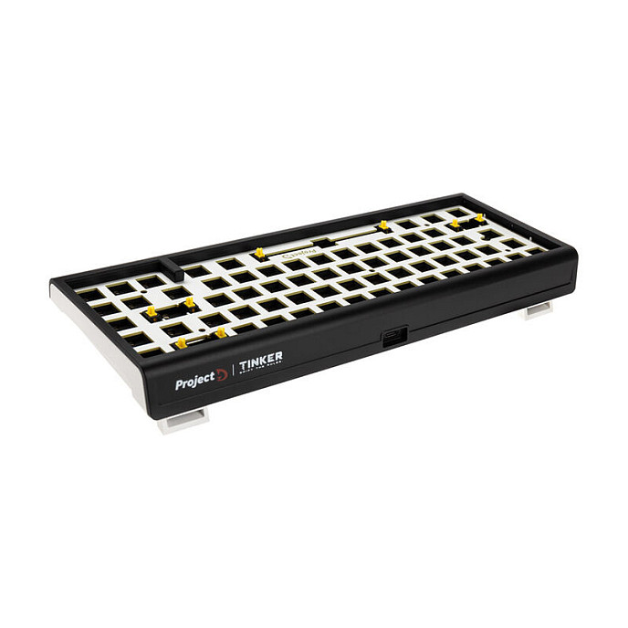Tastierë Gaming Ducky Tinker65 Barebone 65% / Mekanike / Hot-Swap / Gasket Mount / RGB / USB-C / 1000Hz - Zezë 3