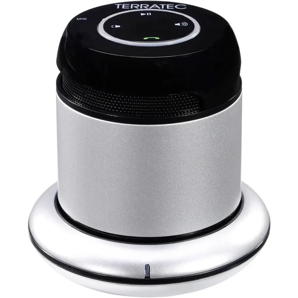 Altoparlant TerraTec CONCERT BT MOBILE, 2W RMS, Bluetooth 2.1+EDR, AUX, Mikrofon, Powerbank - Argjend