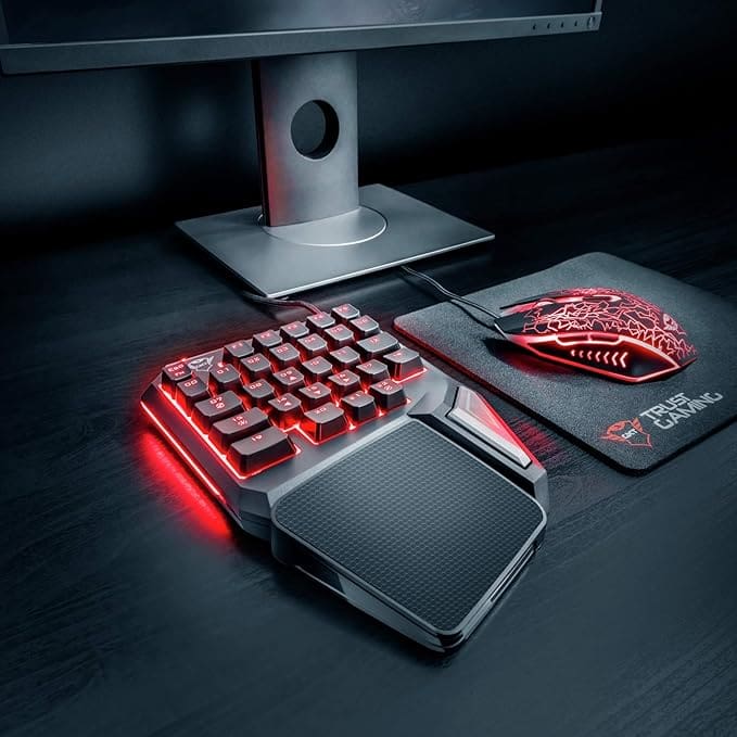 Tastierë Gaming Trust GXT 888 Assa / Mekanike / RGB / Me kabëll 1.8m / Anti-Ghosting / 438 x 150 x 35 mm / E zezë 4