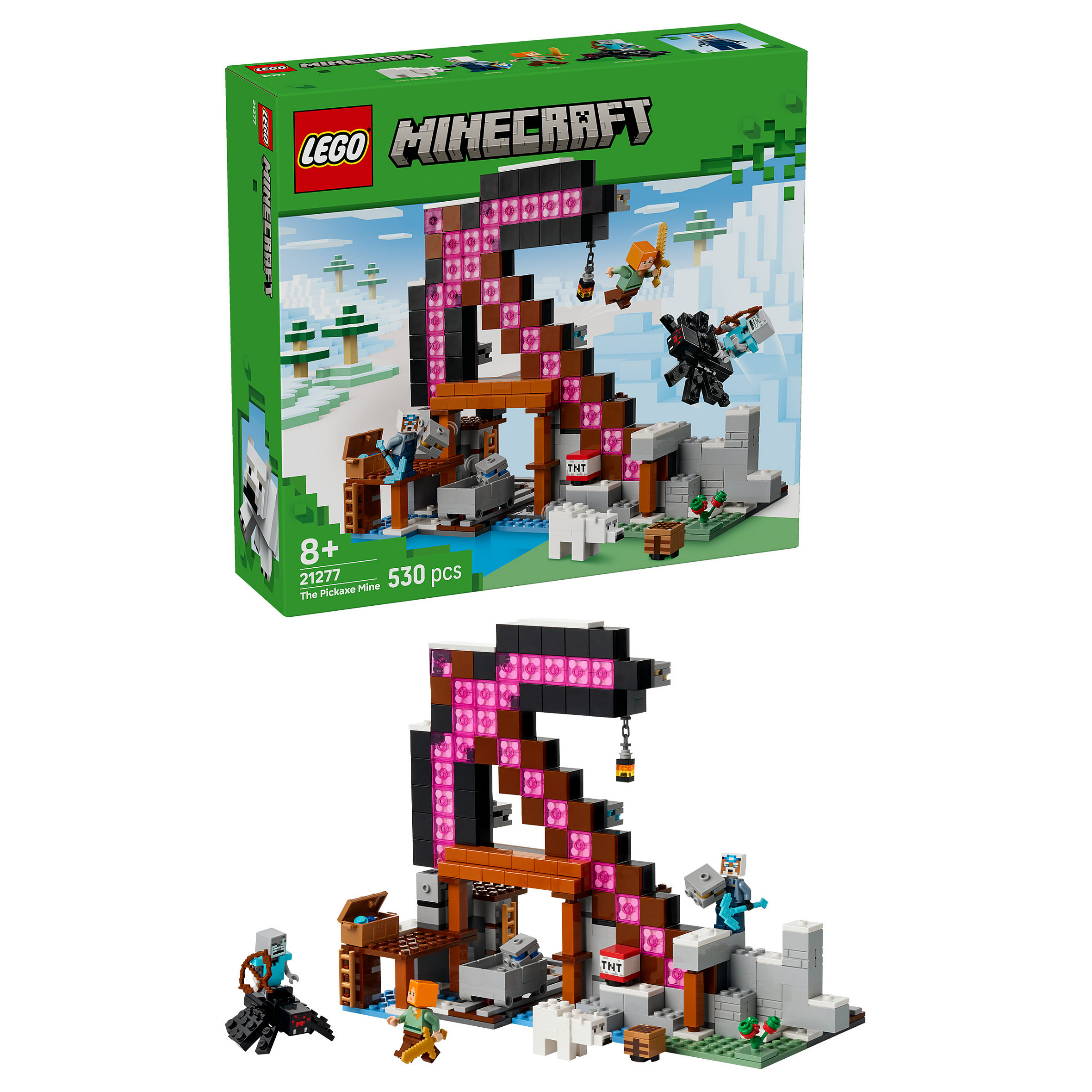 LEGO Minecraft The Pickaxe Mine thumbnail 3