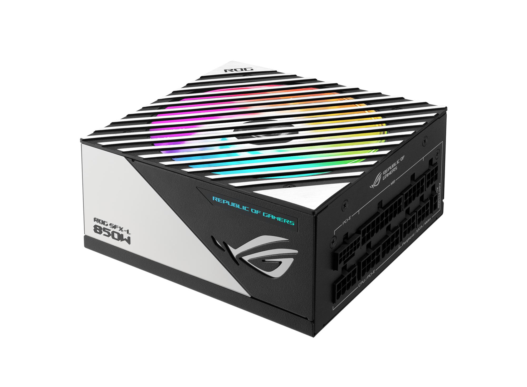 Furnizues Energjie ASUS ROG LOKI 850P SFX-L / 850W / 80 PLUS Platinum / Fully Modular - Zezë/Argjend