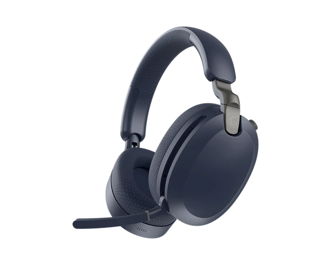 Kufje Gaming MSI MAESTRO 500 Wireless / 2.4GHz / Bluetooth 5.4 / 3.5mm / 40mm / 20-40000Hz / ANC / Beamforming & ENC / 6 Mikrofona - Navy 3