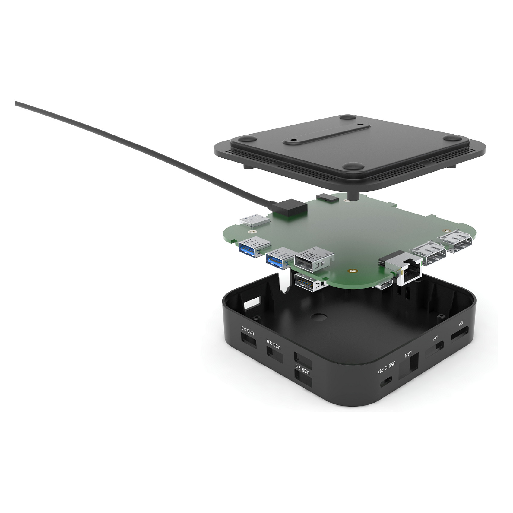 Docking Station D I-TEC USB-C Dual Display PD thumbnail 3