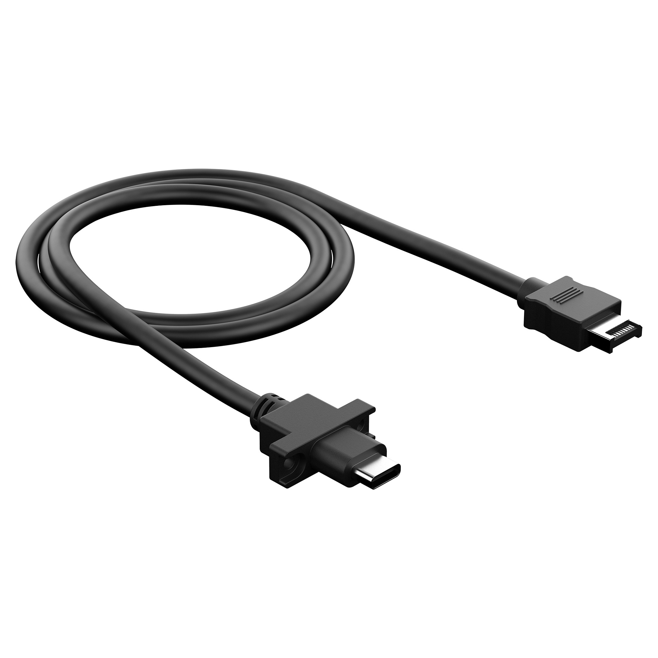 Kabllo USB Fractal Design FD-A-USBC-001, USB-C 10Gbps, 0.67m - Zezë 4