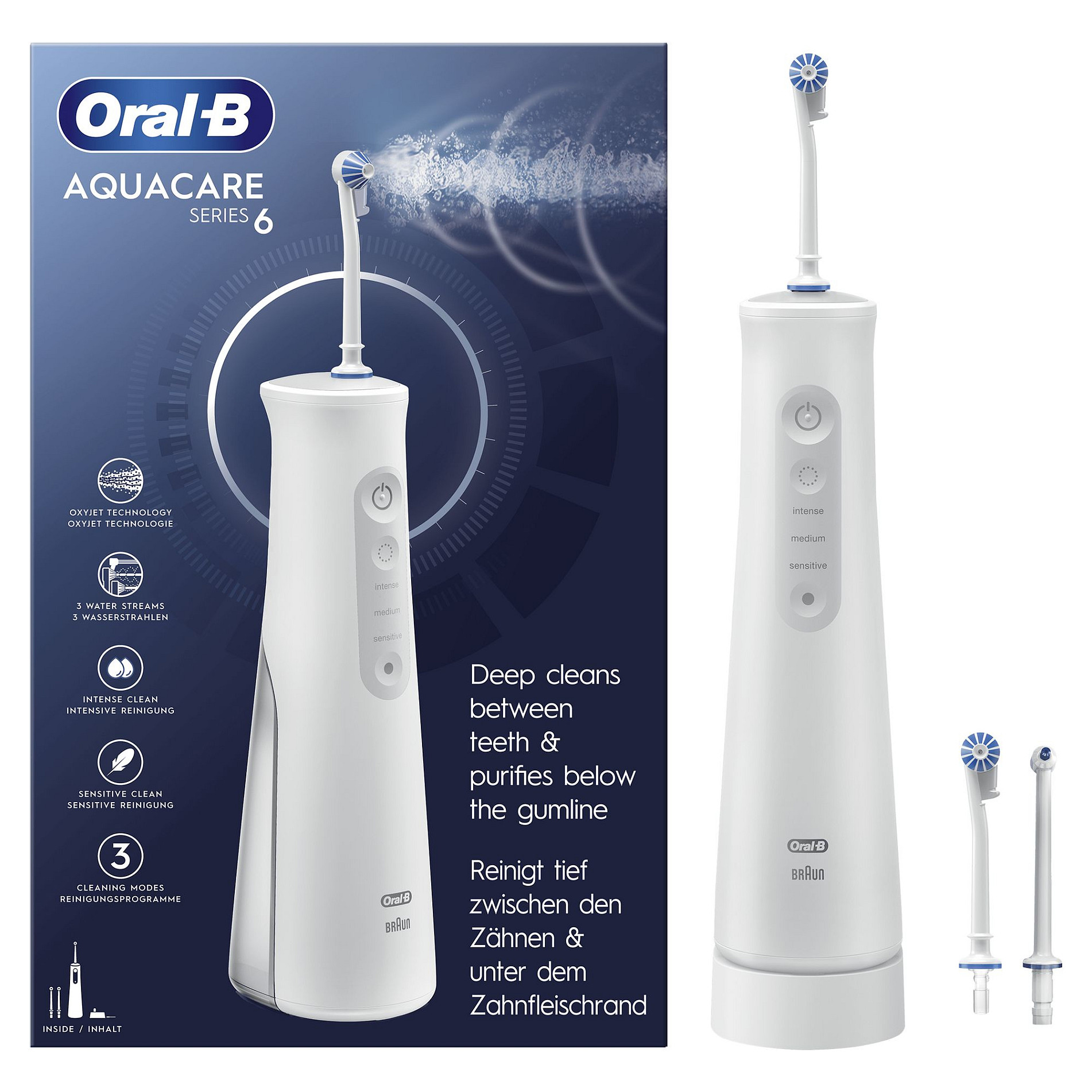 Oral-B Attachable toothbrush Pro Sensitive Clean / 015394 Multicoloured 4-Pack 9