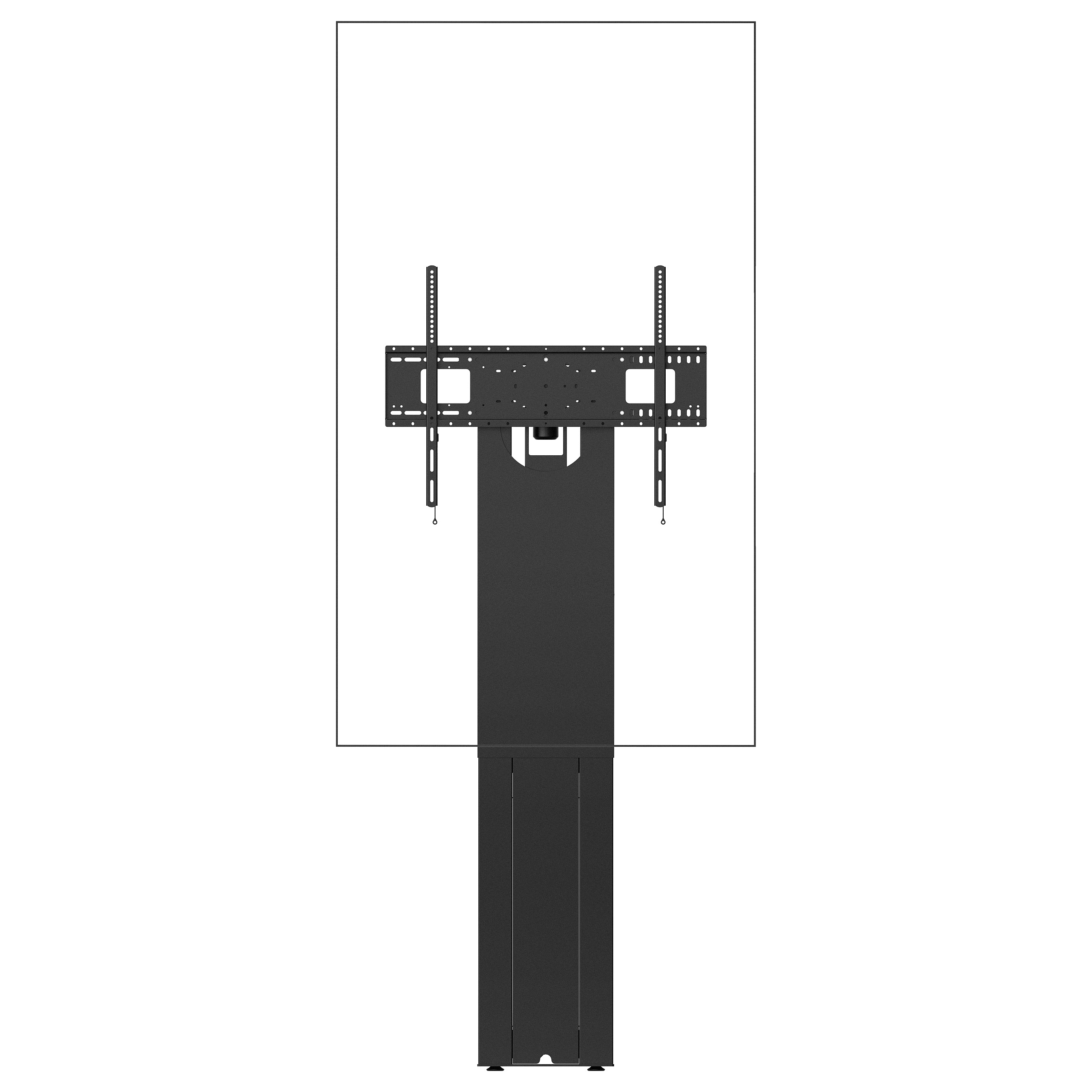 Mbajtëse për Monitor Vision VFM-F50, Motorike, deri në 100", 95kg, VESA 800x600mm, Rregullim 800mm - Zezë 7