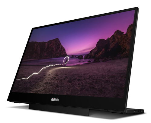 Monitor Lenovo ThinkVision M16, 16", IPS, WUXGA, 300 cd/m², 60Hz, USB-C, Portativ – Zezë 2