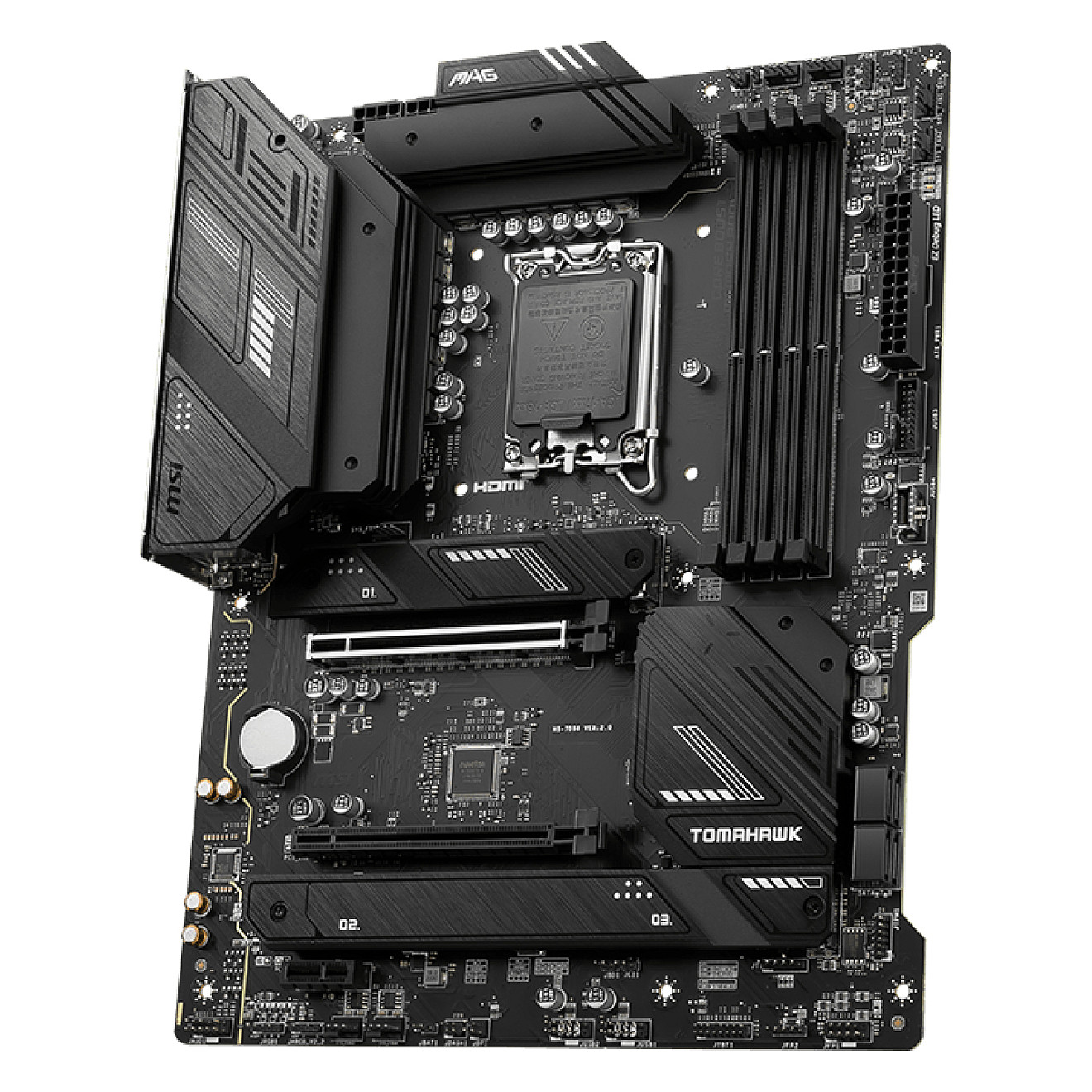 Pllakë Amë MSI MAG B760 TOMAHAWK WIFI thumbnail 3