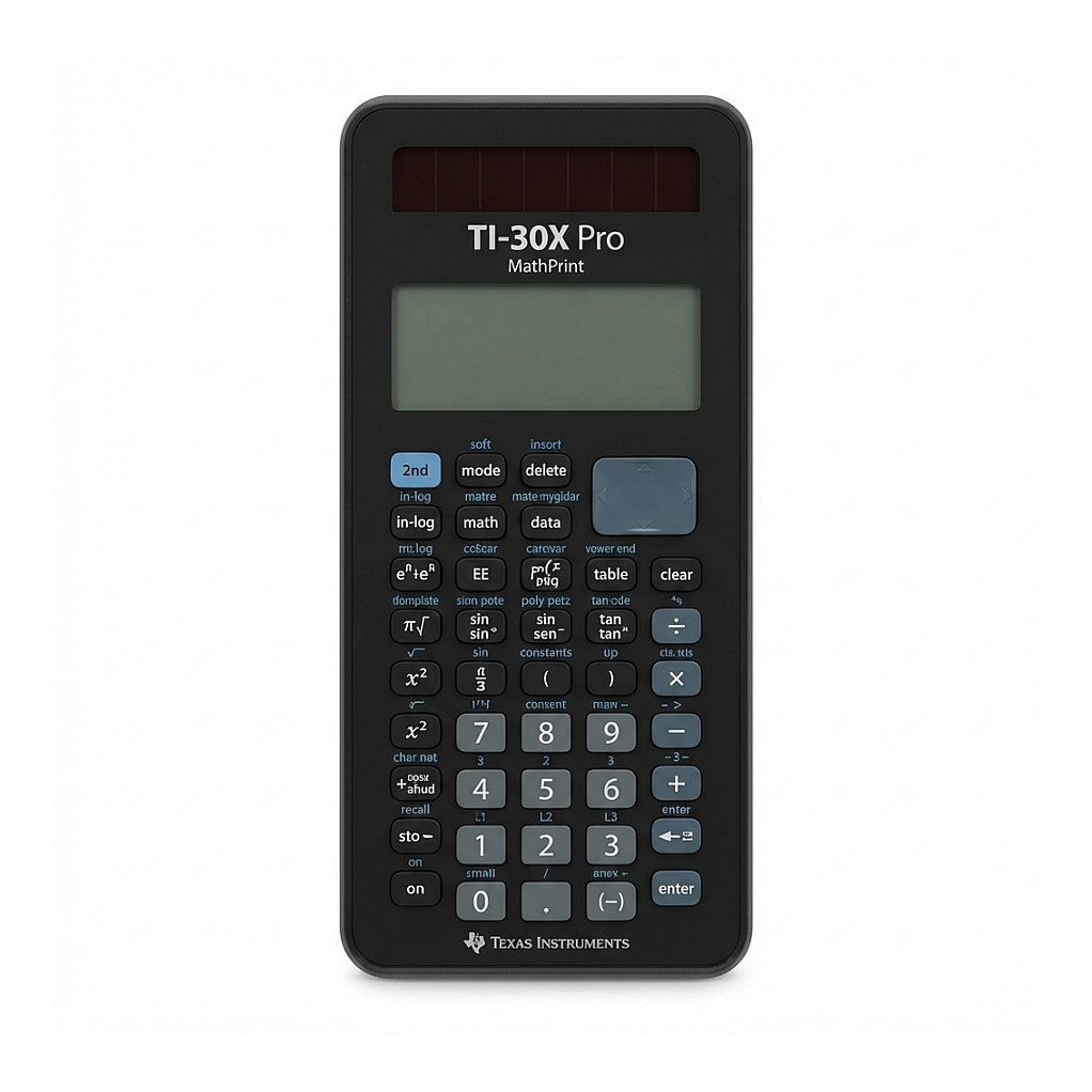 Kalkulator Texas Instruments TI-1795 SV, 8 Shifra, Ekran LCD i Pjerrët, Energji Diellore dhe Bateri – Argjend , Zezë 9