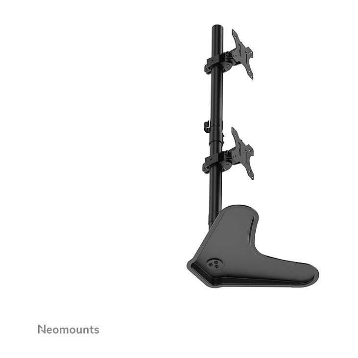 Mbajtëse për Monitor Neomounts FPMA-D550DDVBLACK / 2 Monitorë / 10–32" / deri 6kg për Monitor / VESA 75x75 & 100x100 / Rotacion 360° / Lartësi e Rregullueshme - Zezë 8