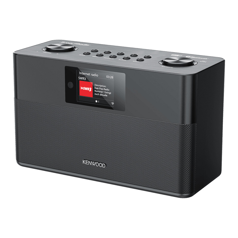 Radio Interneti Kenwood CR-ST100S-B, DAB+, FM, Bluetooth, Wi-Fi, 20 W - Zezë 2
