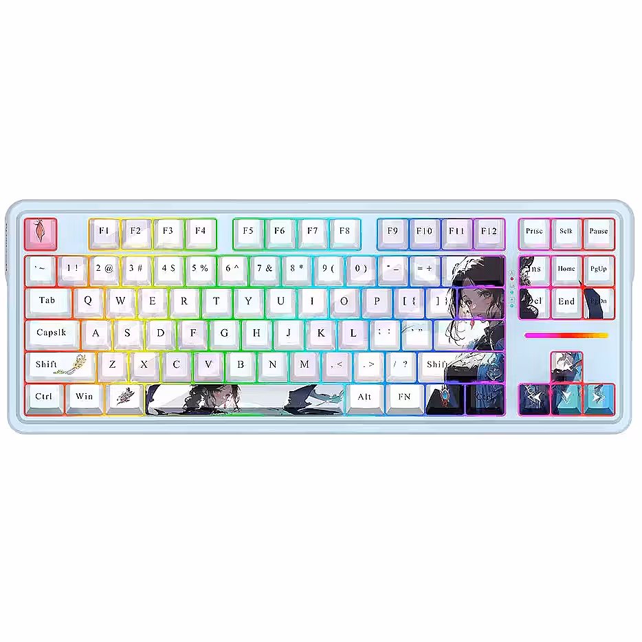 Tastierë Gaming Redragon K707WBB-RGB StarBlade Wired / US Language – Blu 5