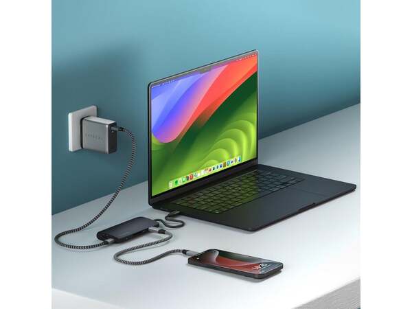 Hub Satechi ST-P8KED / 4x USB-C / 1x HDMI 8K / Ethernet / SD / 1x USB-C 85W – Zezë 4