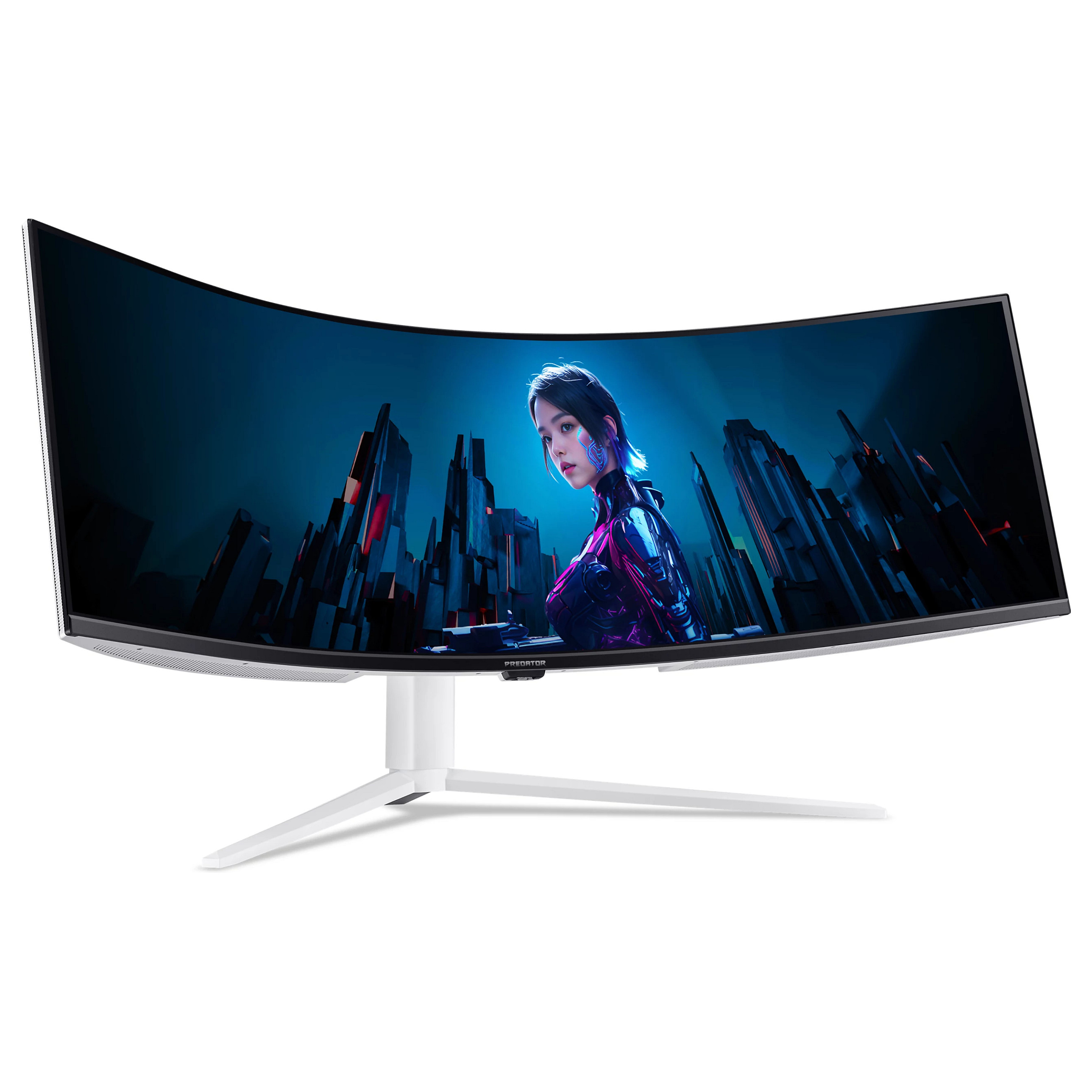 Monitor Acer Predator Z57A, 57.1", DUHD VA Mini LED, 120Hz, 1ms, 2xHDMI+DP+USB-C+USB - Bardhë 2