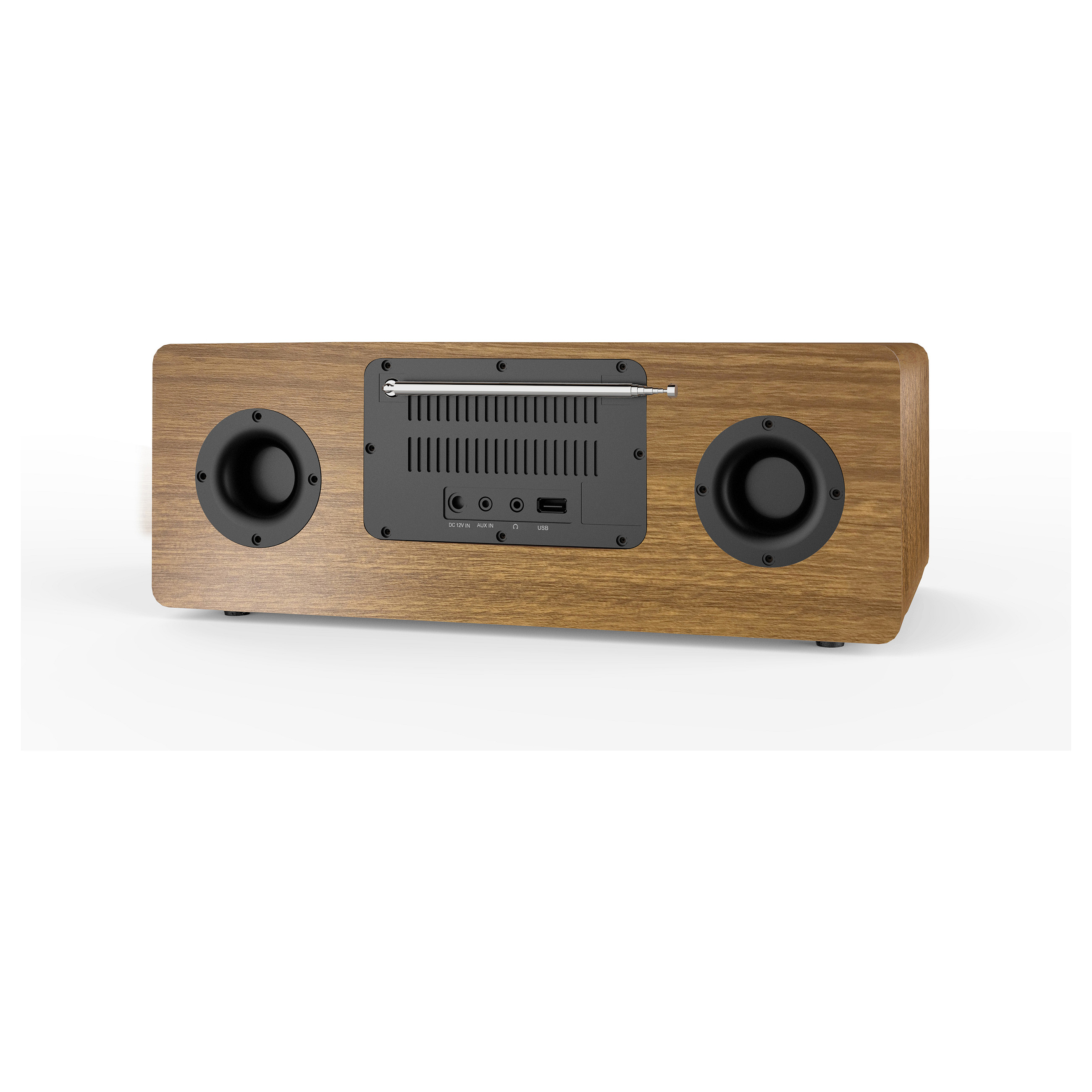 Sistem muzikor Denver MIR-270DW, radio interneti, DAB+, FM, CD, Bluetooth, ekran me ngjyra 2.4", 2 × 10 W RMS, USB, AUX - Dru i errët 5