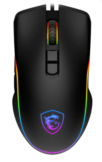 Maus Gaming MSI FORGE GM300, me kabllo, Sensor Optik, Ndriçim RGB, Dizajn Ergonomik – Zezë 2