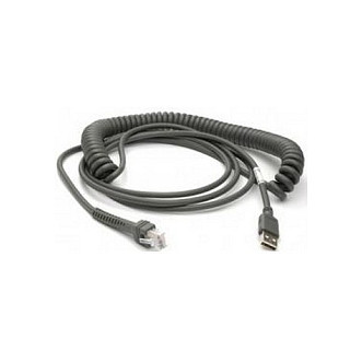 Kabllo për Skaner Datalogic Powered USB, 4.6m, USB, për 3410VSi, 3450VSi, 3510HSi dhe 3550HSi - Zezë 5