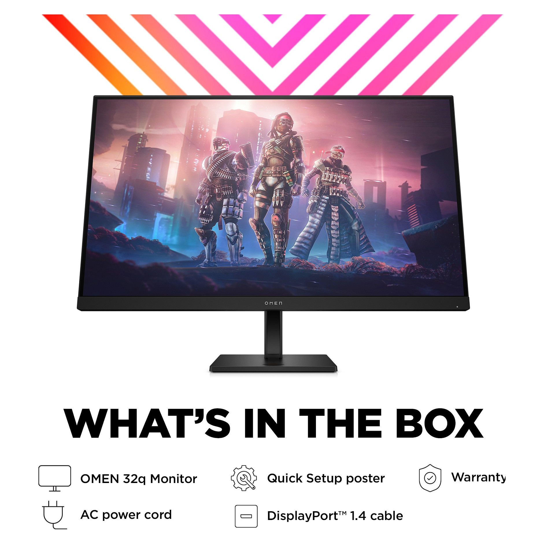 Monitor Gaming HP OMEN 32q, 31.5", QHD IPS, 165Hz, 1ms, HDMI + DisplayPort - Zezë 9