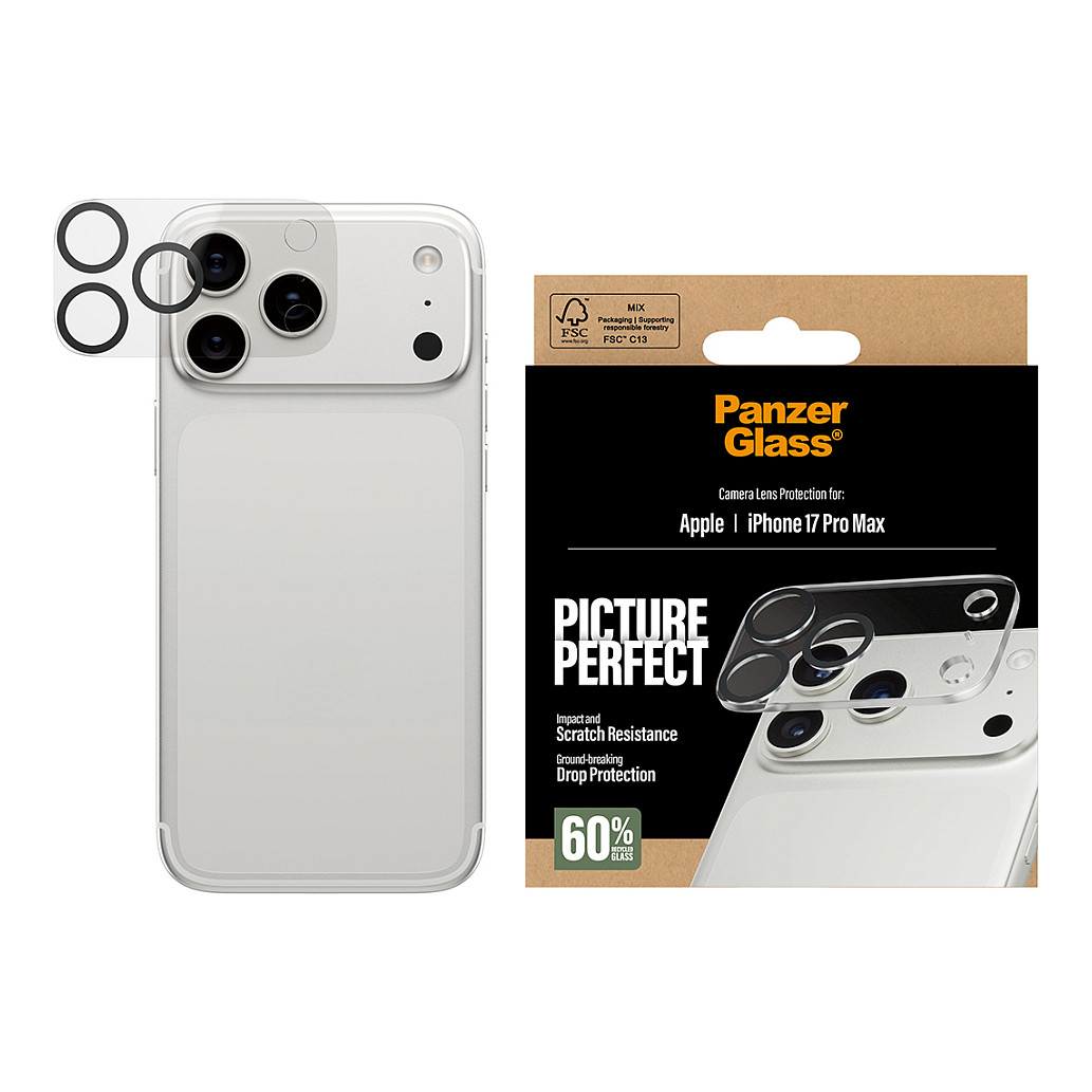 PanzerGlass PicturePerfect Lens Protector for iPhone 17 Pro Max thumbnail 2