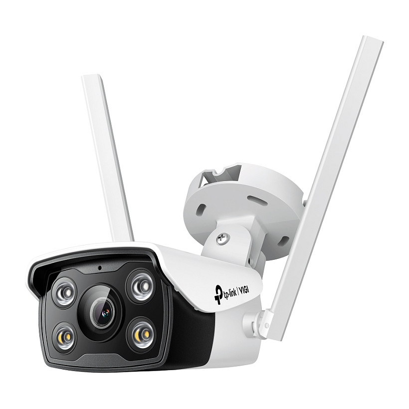 TP-Link VIGI C340-W 4MP – Full-Color Bullet Outdoor, 4mm, 79° FOV, Wi-Fi 2.4GHz, AI, 2-Way Audio, IP66