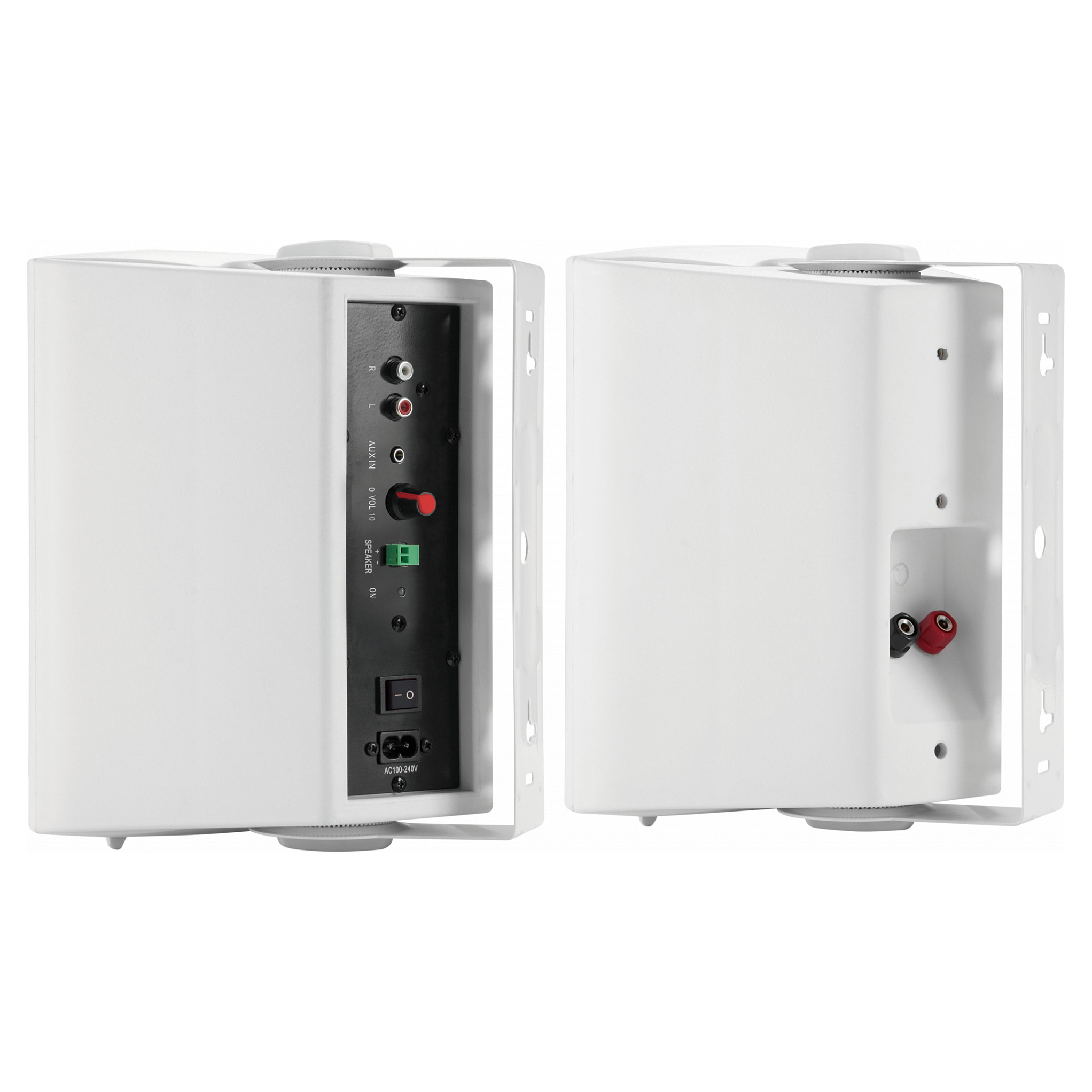 Altoparlantë Vision SP-900P / 2-Way / 2x27W / 5.25" Woofer / RCA & 3.5mm - Bardhë 3
