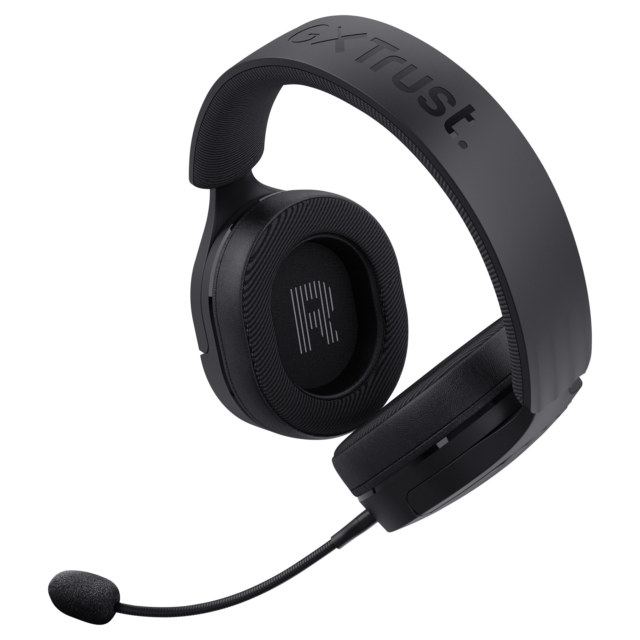 Kufje Gaming Trust GXT 491 Fayzo, 50mm, Wireless & Wired, 2.4GHz, Bluetooth, 7.1, RGB - Zezë 3
