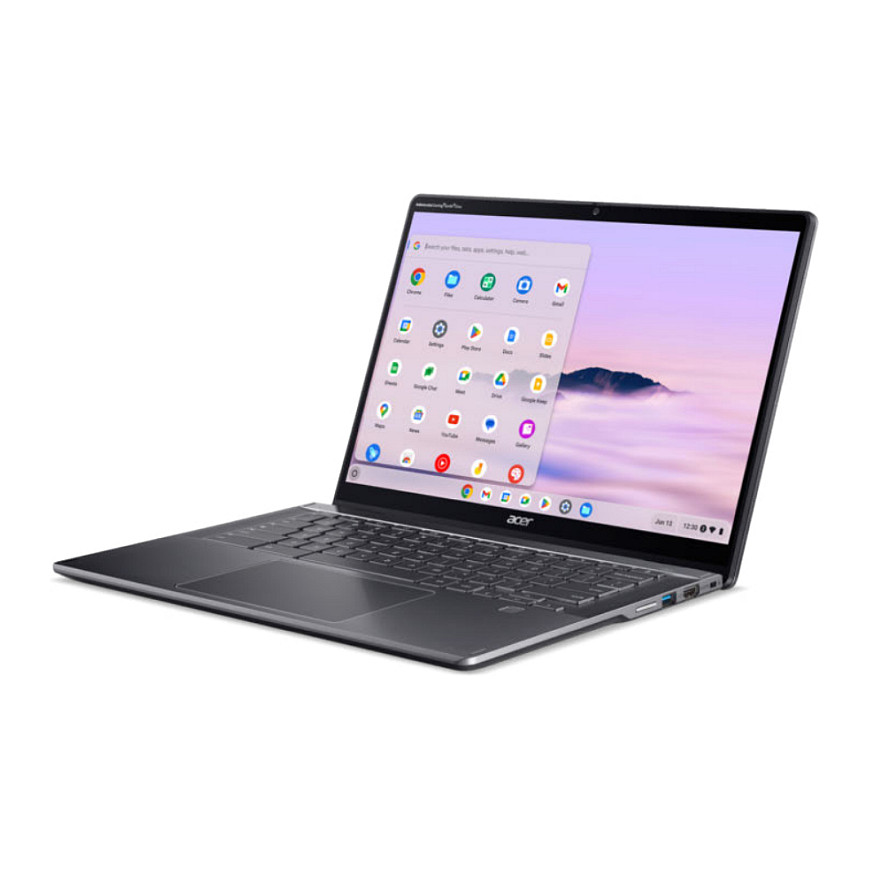 Laptop Acer Chromebook Plus Spin 514 C3-100U, Core 3 100U, 16GB LPDDR5X, 128GB, 14" WUXGA IPS Touch, Intel Graphics - Hiri