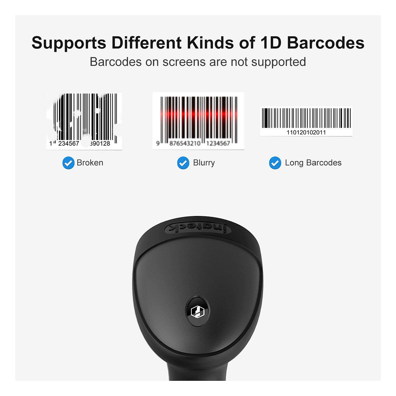 Skaner Barcodes Inateck 33 – Zezë thumbnail 3