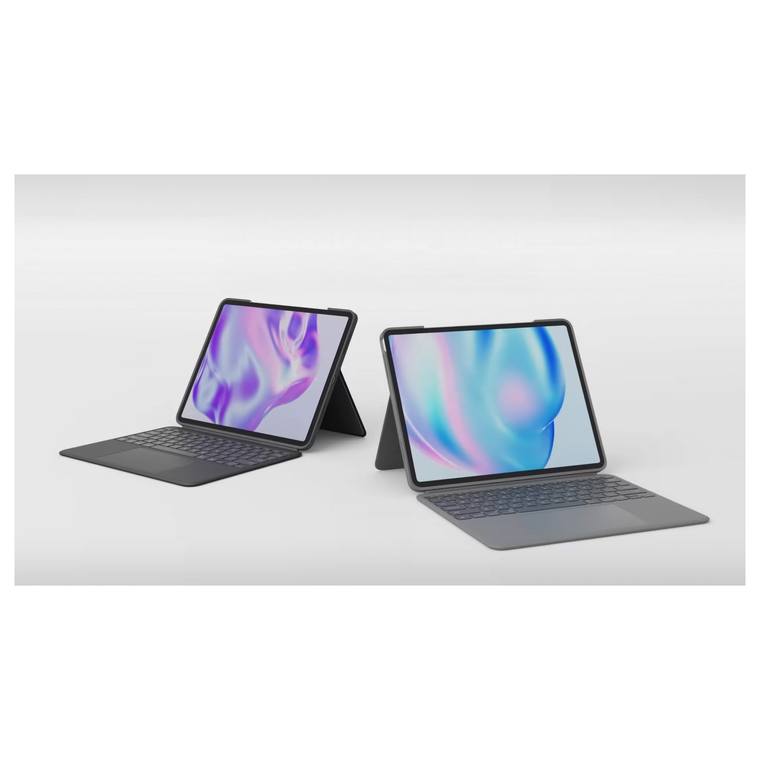 Aksesorë për Tablet Logitech Combo Touch / iPad Air 13" M2 / QWERTY / UK English / Trackpad / Smart Connector / Backlit - Gri 6