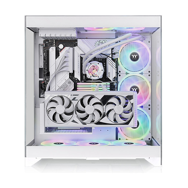Kasë Midi Thermaltake CTE E550 TG – Bardhë thumbnail 2