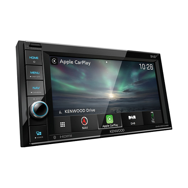 Radio për veturë me navigim Kenwood DNR4190DABS, 2 DIN, ekran me prekje 6.2", GPS Garmin, DAB+, Apple CarPlay, Bluetooth, USB, HDMI, microSD, fuqi maksimale 4 × 50 W - Zezë 5