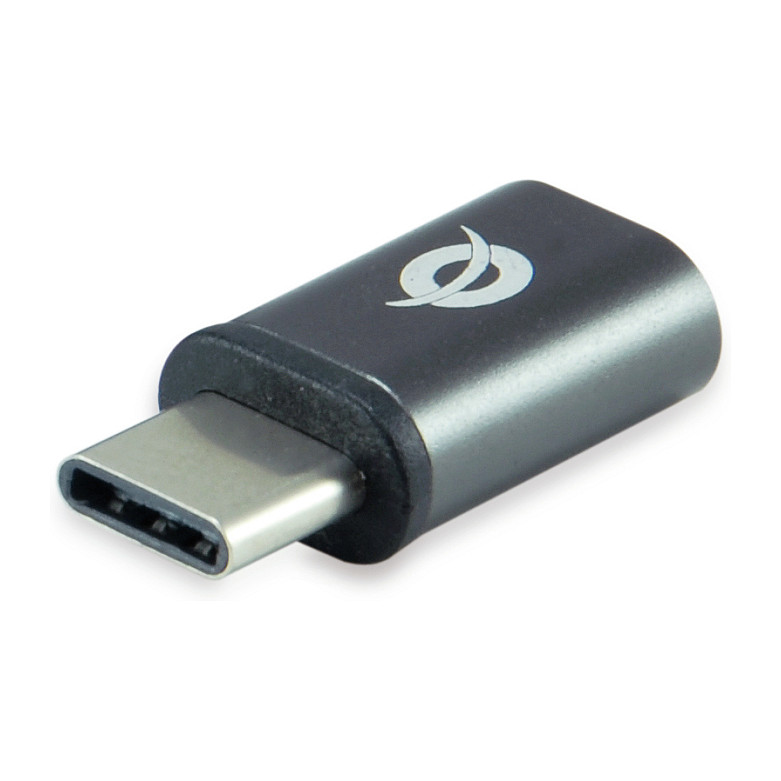 Adapter Conceptronic DONN05G, USB-C Mashkull në Micro USB Femër, USB 2.0, 480Mbps, 3 copë - Gri 2