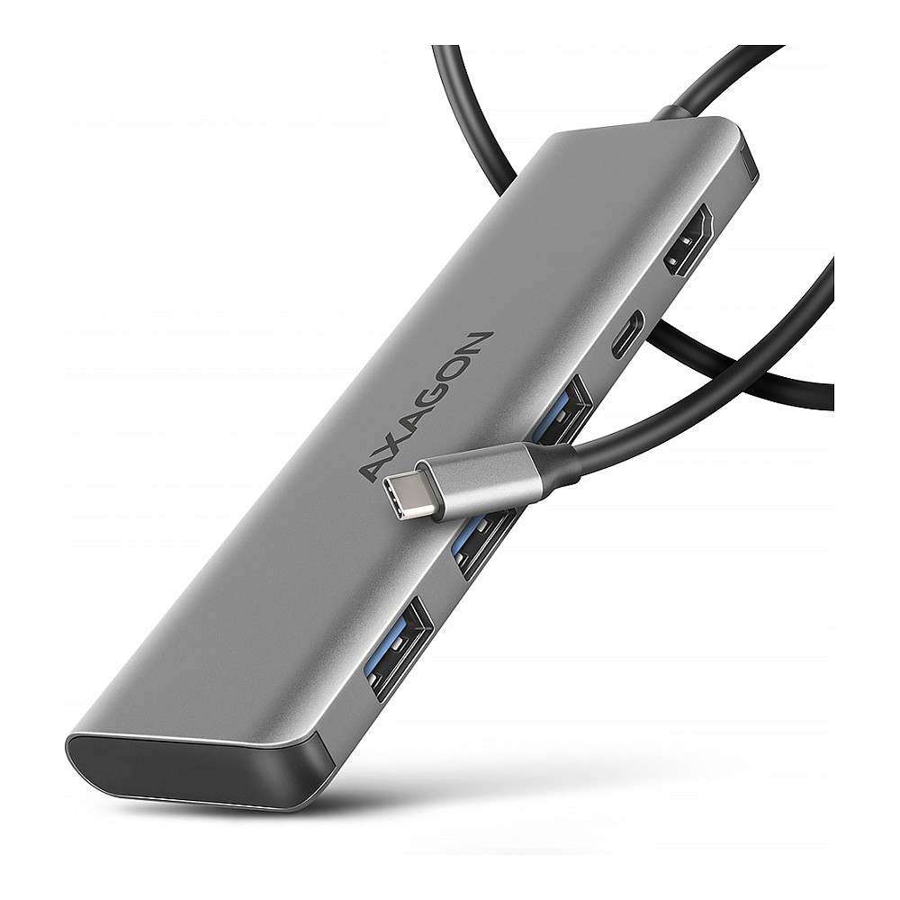 Hub USB-A AXAGON HMA-GL3A, 3× USB-A 5Gbps, Gigabit Ethernet, microSD - Zezë 8