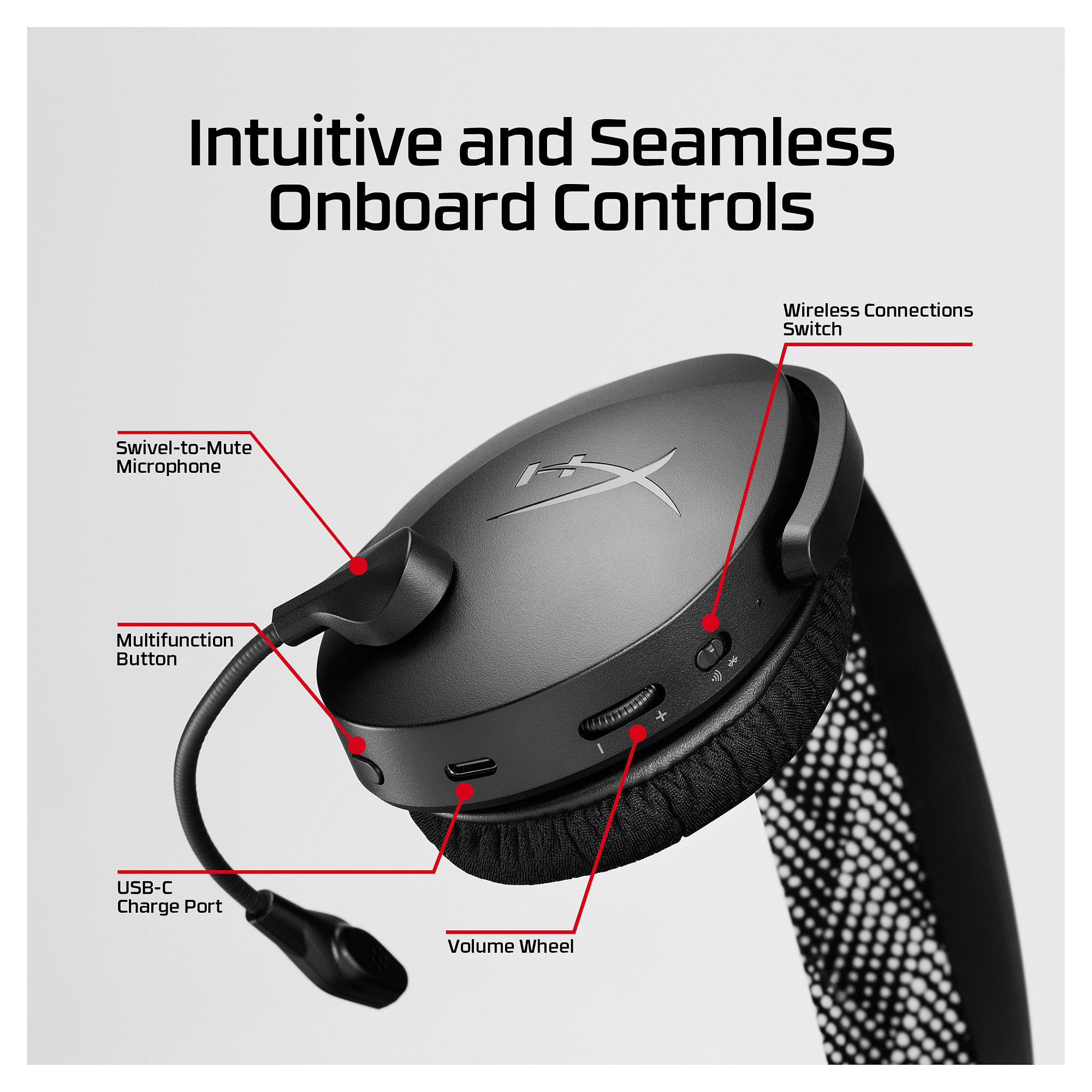 Kufje Gaming Kingston HyperX Cloud Jet / Wireless – Zezë thumbnail 3