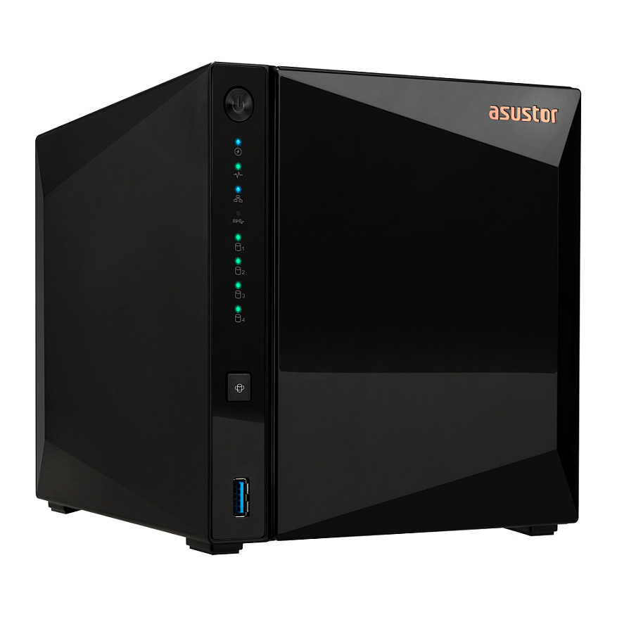 ASUSTOR Drivestor 4 Pro Gen2 AS3304T v2 4-Bay Desktop NAS Server – Realtek RTD1619B Quad-Core, 2GB DDR4, 2.5GbE 2