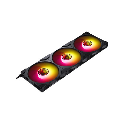 Ftohës për Kasë Phanteks M25G2-140 / 140mm / 350-1800 RPM / D-RGB / PWM / 3-Pack – Zezë