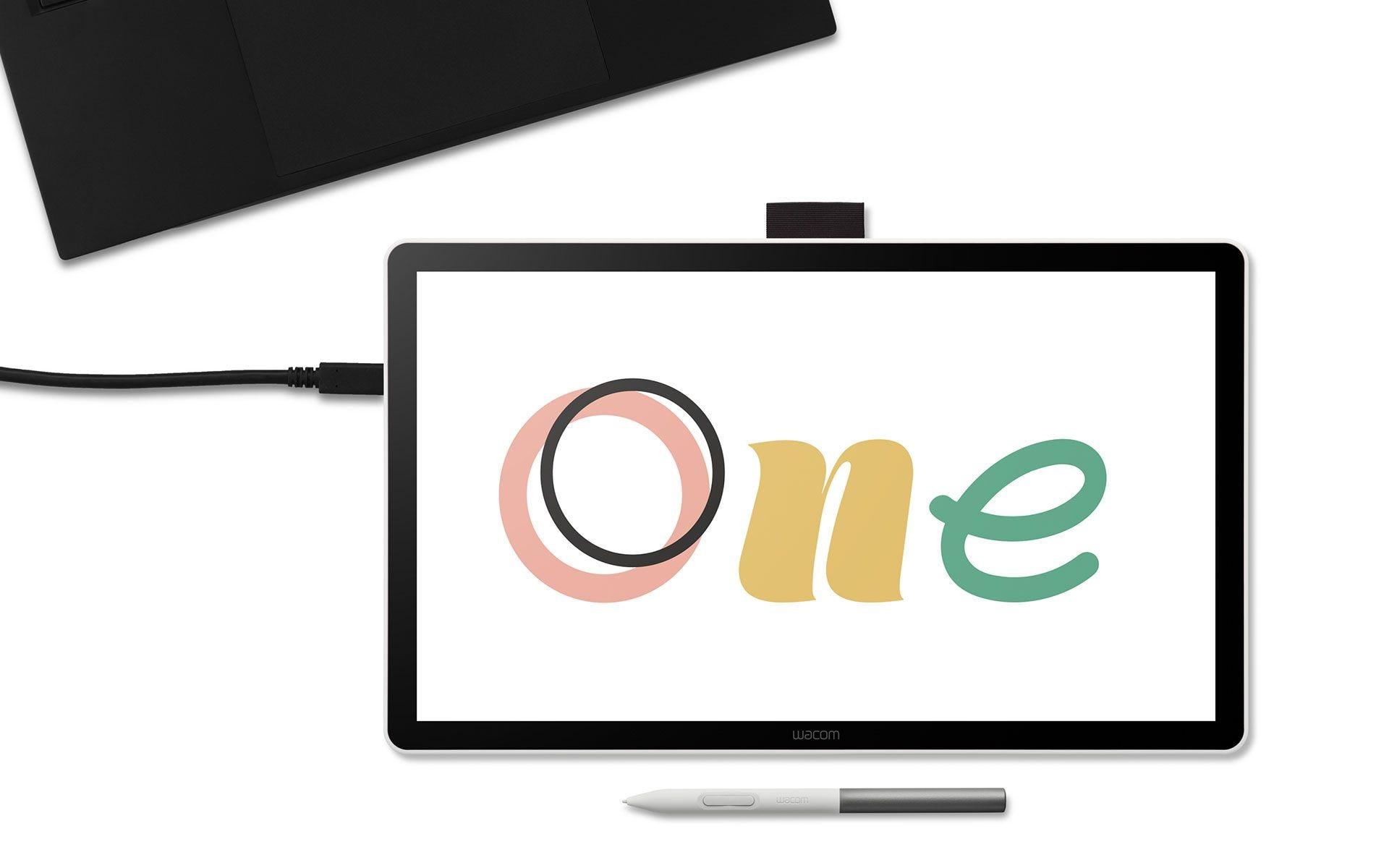 Table Grafik Wacom One 14 / DTC141W0 / 14" / Full HD / 4096 Nivele Presioni – Bardhë 2