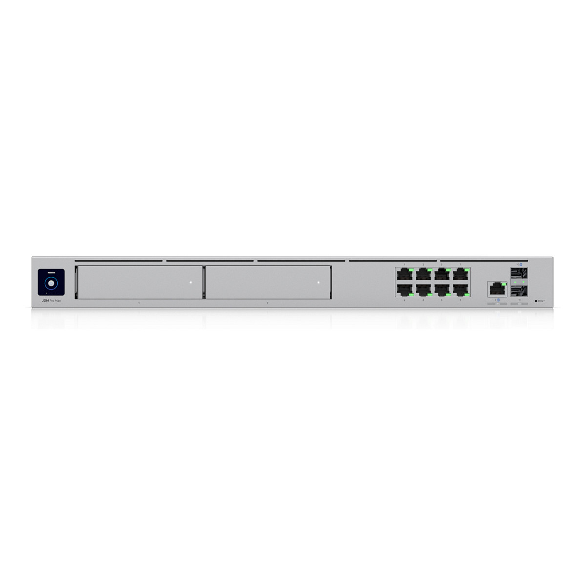 Ubiquiti UniFi Dream Machine Pro Max UDM-Pro-Max – 10G Cloud Gateway, 2.5GbE WAN, IDS/IPS 5Gbps, Firewall, VPN, UniFi Controller, NVR, 1U Rackmount 3