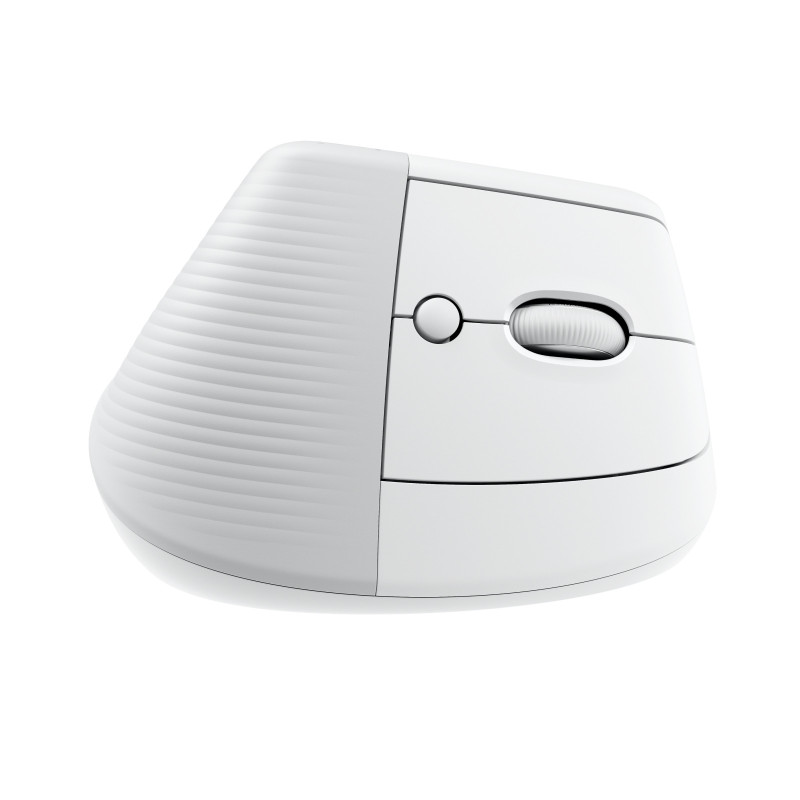 Maus pa Kabllo Logitech Lift Vertical Mac – Bardhë thumbnail 3
