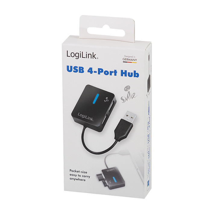 HUB LogiLink UA0139 USB 2.0 HUB 4-Port 4xUSB 2.0 5