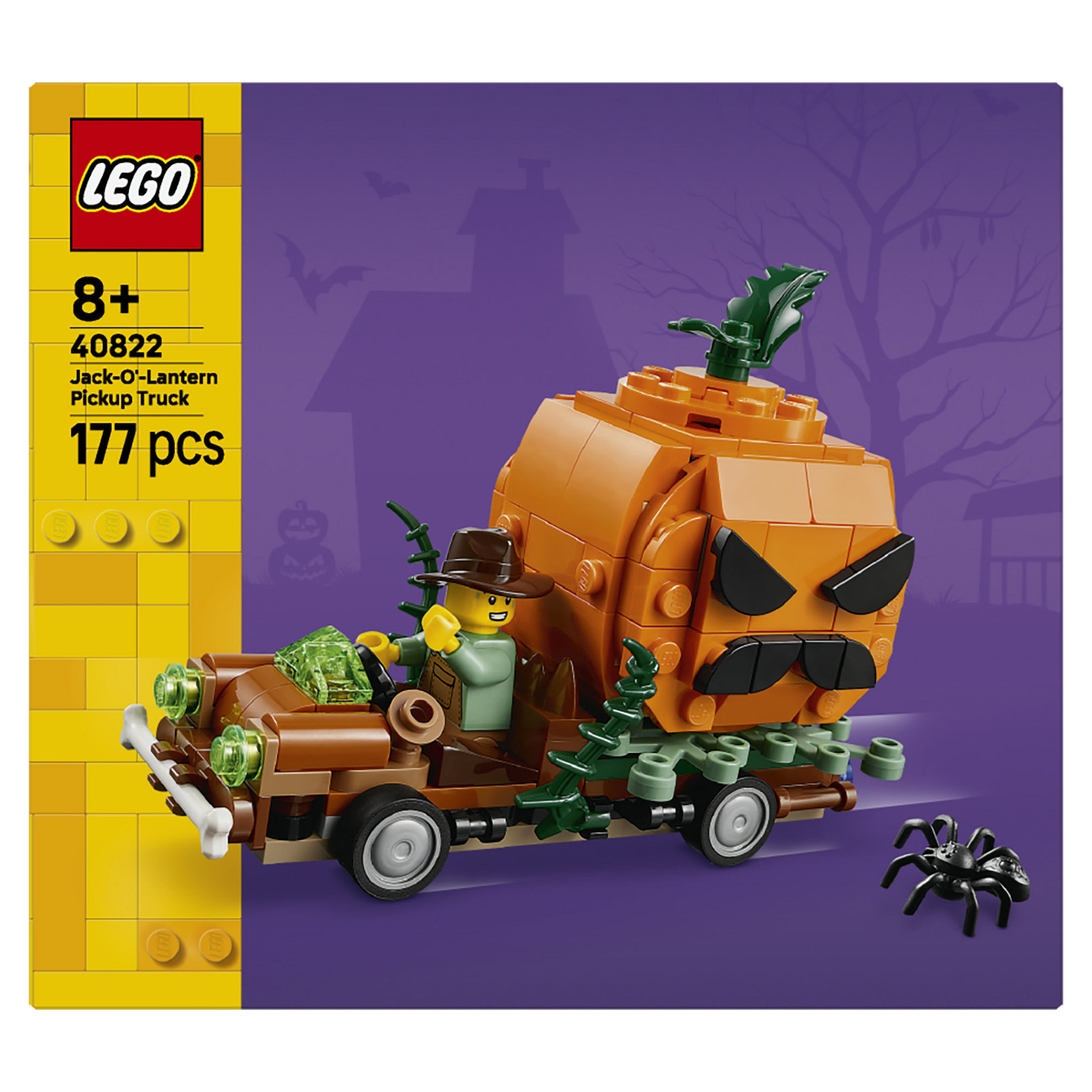 LEGO Iconic Jack-O'-Lantern Pickup Truck thumbnail 6
