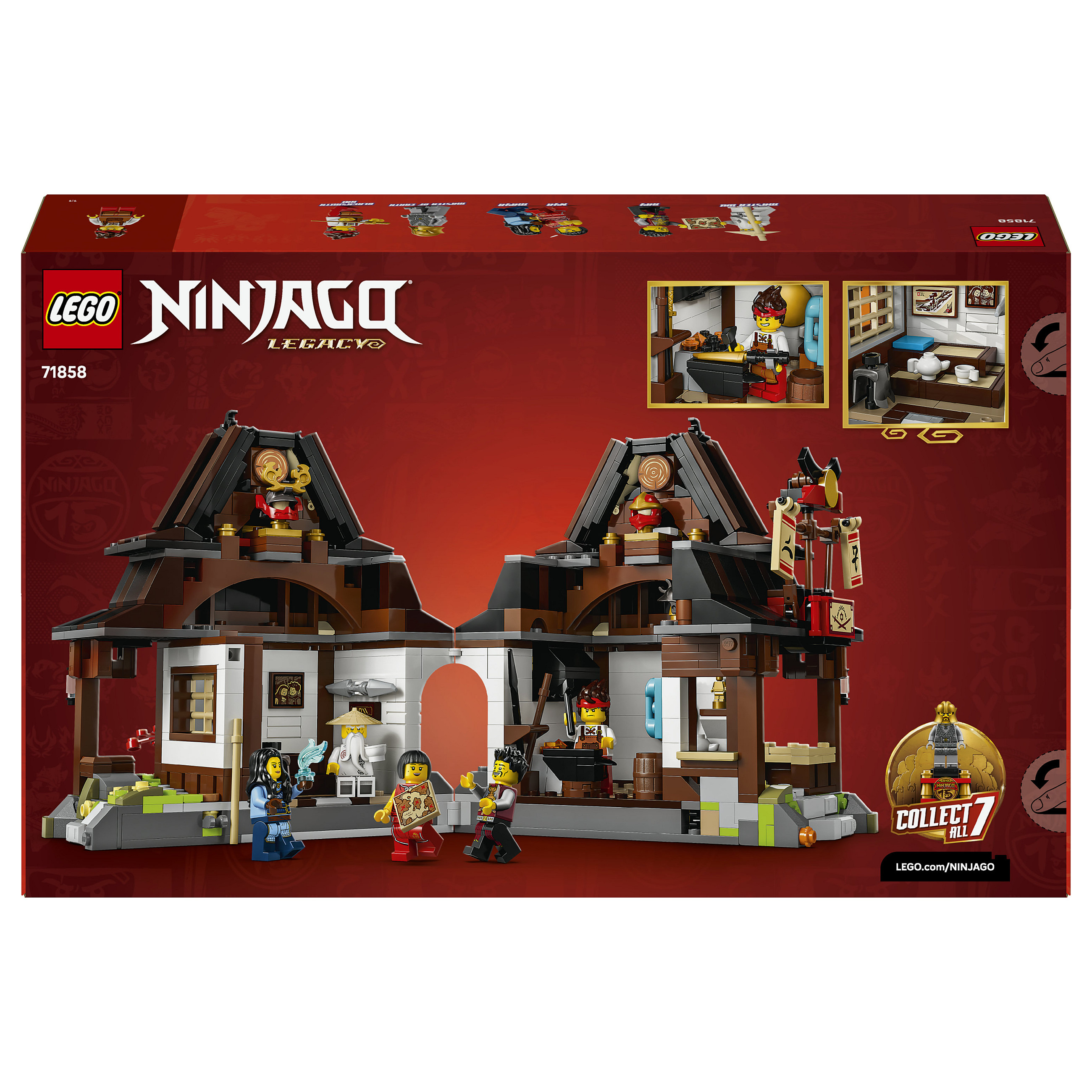 LEGO NINJAGO Four Weapons Blacksmith 15th Anniversary 71858 thumbnail 6