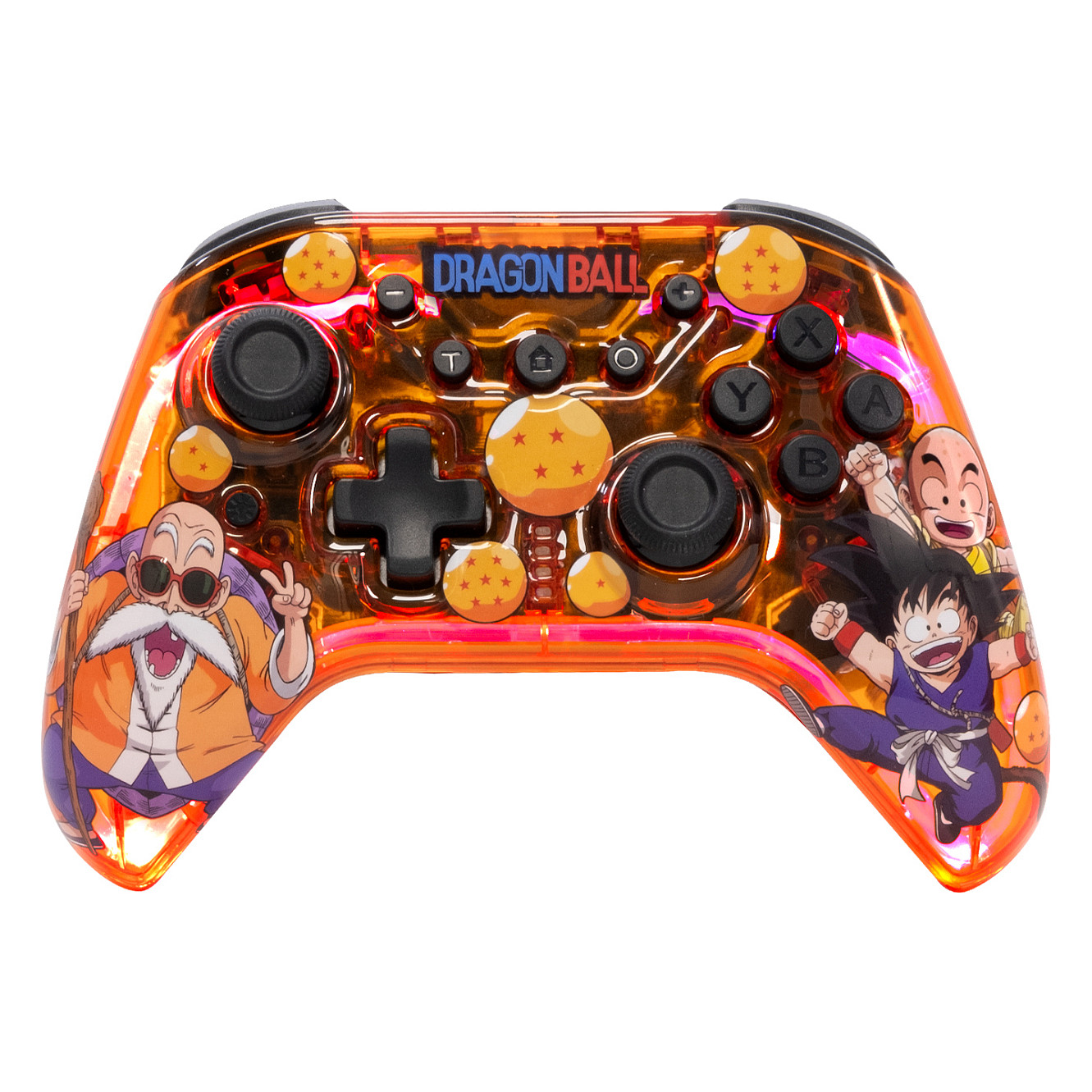 Kontroller për Switch / PC / Android / iOS Blade Gaming DB1001 Dragon Ball Kame / Wireless + Wired / Bluetooth + USB – Portokalli
