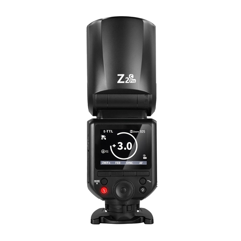Flash për Kamerë Neewer Z2-C, TTL, 76Ws, 28-105mm, HSS 1/8000s, Wireless 2.4GHz, E-TTL II, LED 2W - Zezë 2
