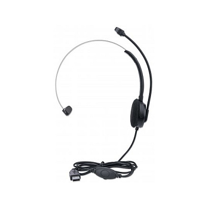 Kufje me kabllo Manhattan Mono USB Headset 179867 / USB-A / Mono / 1.5 m - Zezë 6