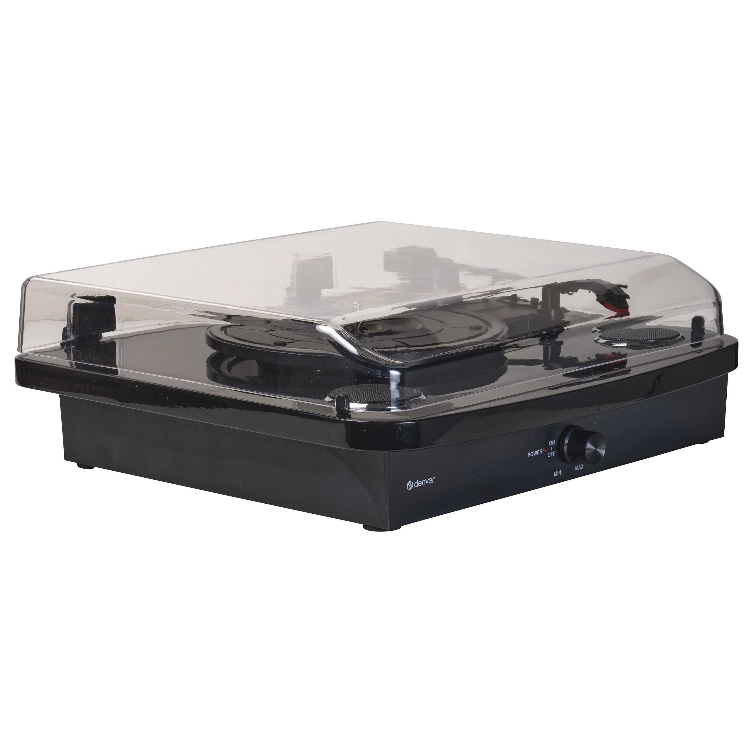 Gramafon Denver VPL-230B, Gjysmë Automatik, USB, 2W - Zezë 3