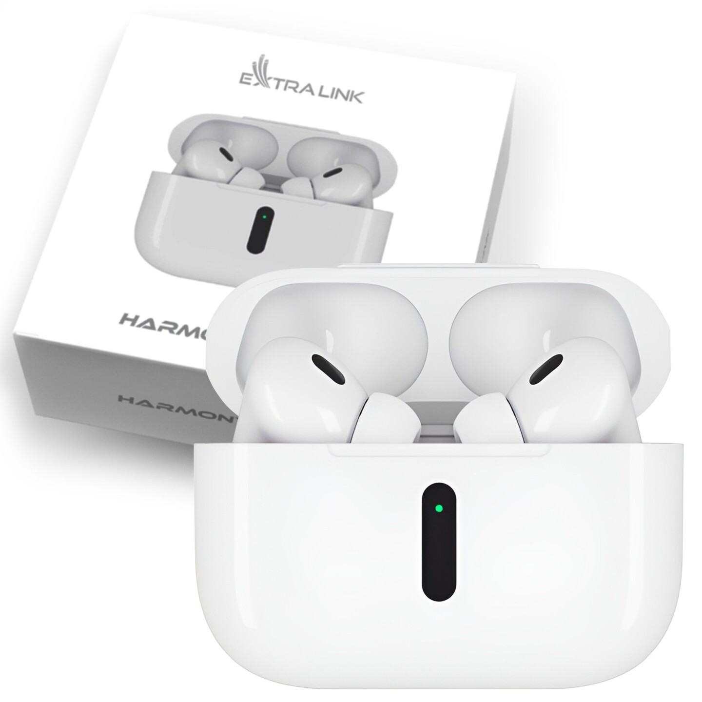 Kufje pa Kabllo Extralink Lifestyle HarmonySound V1.0, Bluetooth 5.3, 13mm, IPX4 - Bardhë 4