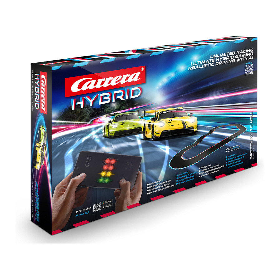 Lodra Carrera - Hybrid Racing Sets - Green Hell