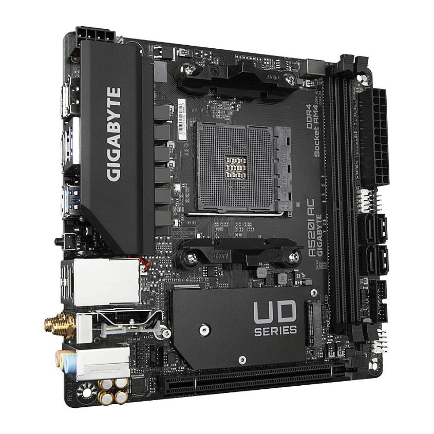 Pllakë Amë Gigabyte A520I AC thumbnail 3
